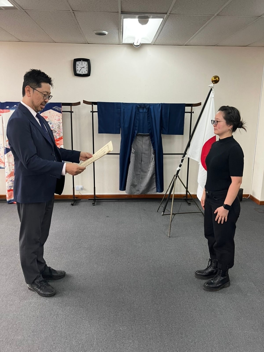 川久保タミ百歳表彰