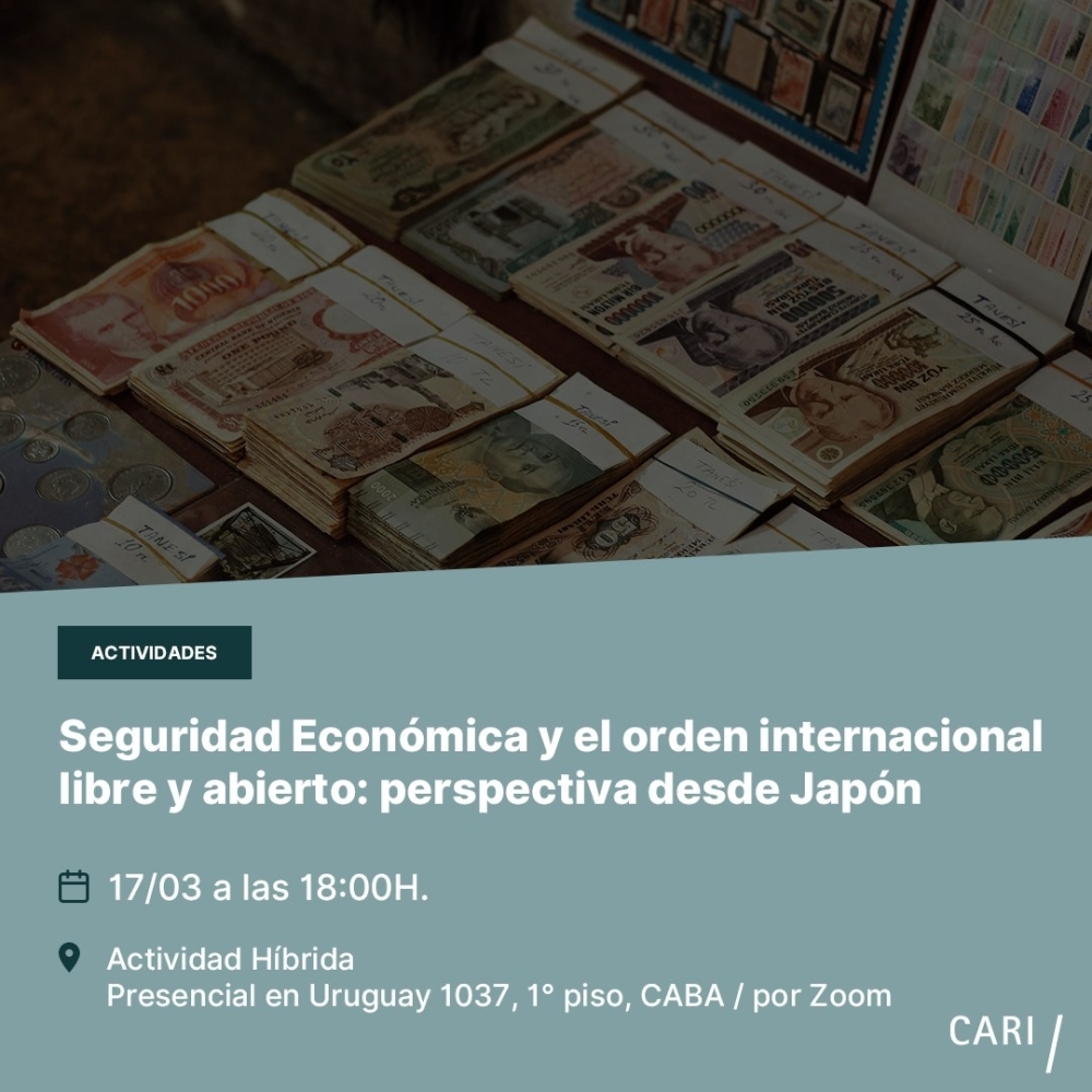 Conferencia del Profesor Sahashi en CARI